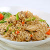 88. Mushroom Fried Rice 炒飯