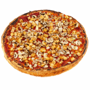 Chicken and Paneer Pizza