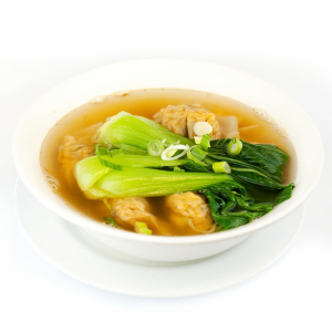 21. Wonton Soup with Vegetables / Soup Hoanh Thanh