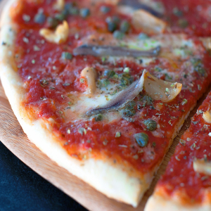 Coastal Caprese Pizza