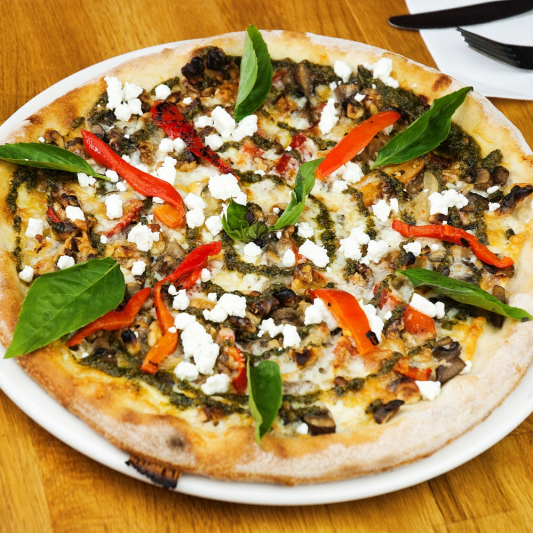 Spinach Pizza