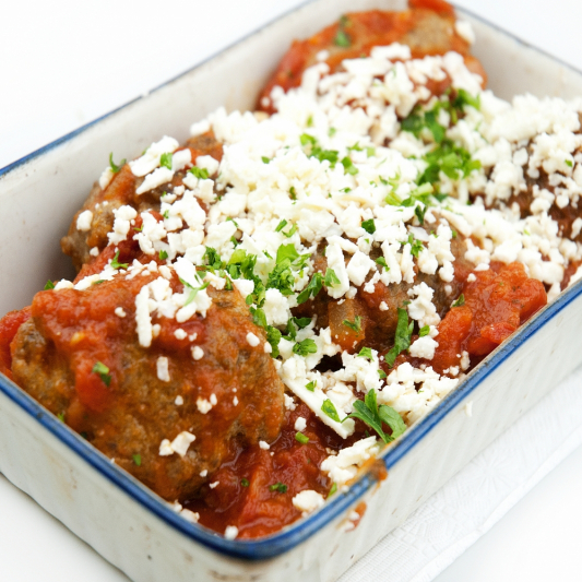 Keftedes - Greek Meatballs (8 pcs)