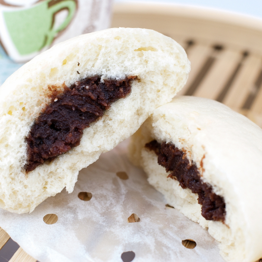 Red Bean Buns (2 pcs)