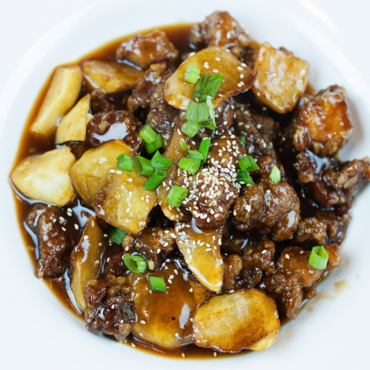 Honey BBQ Pork (蜜汁叉燒) - Dim Sum (点心)