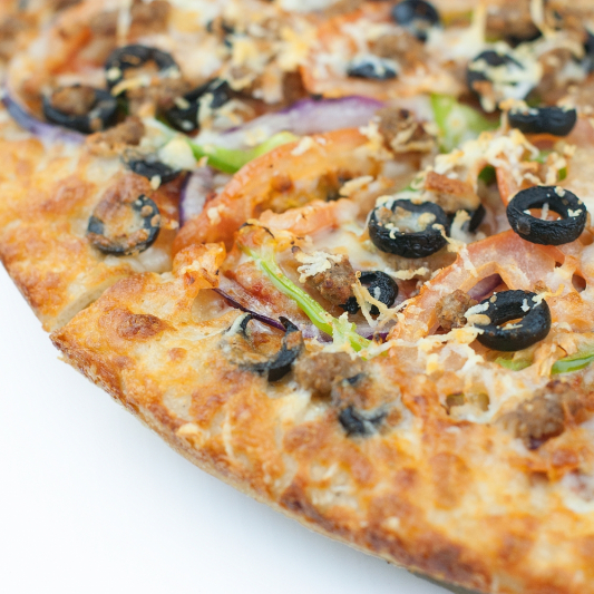 Combination Pizza with Olives
