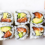 N01. Salmon, Avocado & Crab Maki (8 pcs)