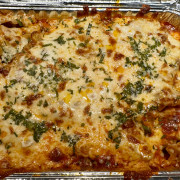Baked Lasagna with Meat Sauce