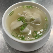 Wonton Soup with BBQ Pork