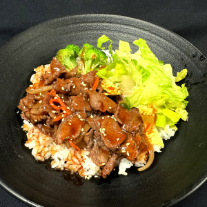 Spicy Beef Rice Bowl