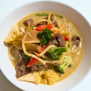 Green Curry Noodles