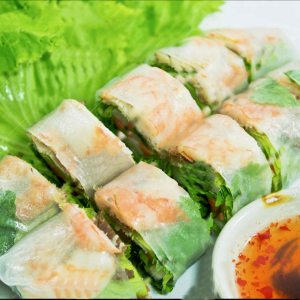 A1. Pork & Shrimp Spring Roll (2 pcs) / Gỏi Cuốn T&ocirc;m Thịt