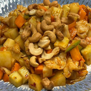 43. Kung Po Chicken with Cashew Nuts