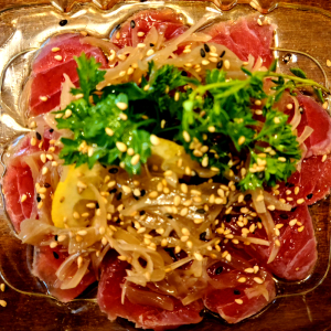 A5. Tuna Tataki (8 pcs)