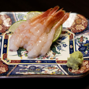 Amaebi Sashimi (6 pcs)