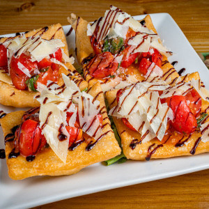 Panzelle Fritte (Bruschetta)