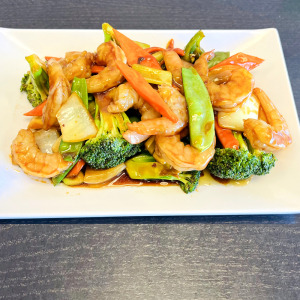 105. Shrimp with Mixed Vegetables