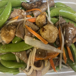52. Beef & Pea Pods