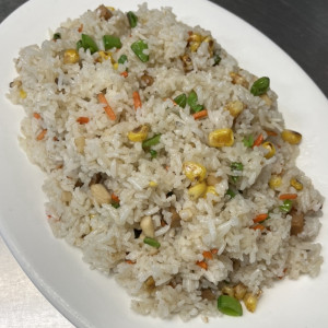 R64. Soy Ham Fried Rice 素丁炒飯