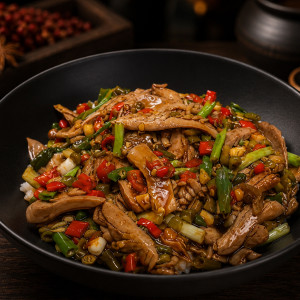 G04. Flash-Fried Pork Kidney 火爆腰花盖