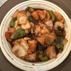 Poulet aux f&egrave;ves noirs / Black Beans Chicken