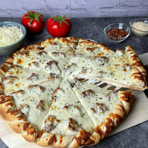 Shrimp & Mushroom Pizza
