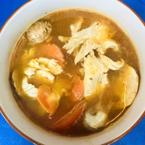 Tom Yum with Shrimp