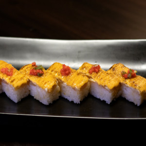 Bincho Oshi Sushi (6 pcs)