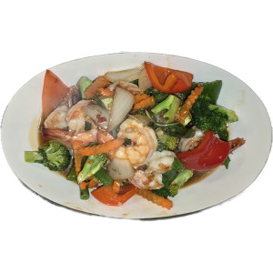 Basil Shrimp (Kaprao Goong)