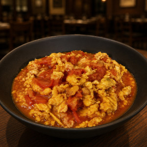 G10. Stir-Fried Tomato & Egg 番茄鸡蛋盖