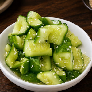 J03. Cucumber Salad with Garlic 蒜泥小黄瓜
