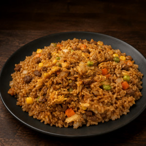 H05. Beef Fried Rice 牛肉炒饭
