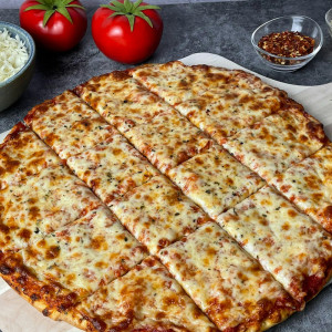 Bacon, Mushroom & Sausage Pizza