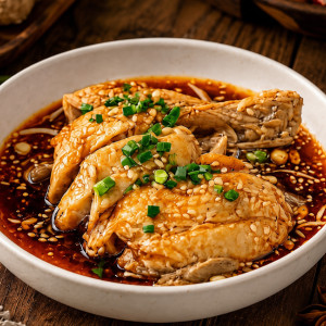 J01. Sichuan Mouthwatering Chicken 秘制口水鸡