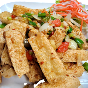A8 Crispy Salt & Pepper Tofu (Dậu Hủ Ram Muối)