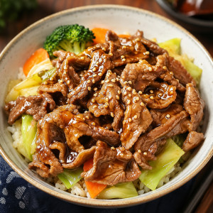 Beef Teriyaki Don