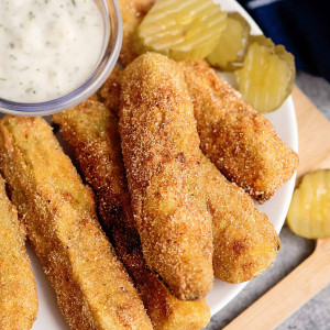 Deep-Fried Pickle Spears