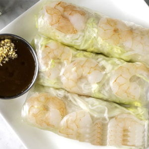 3. Shrimp Salad Rolls (3 pcs)