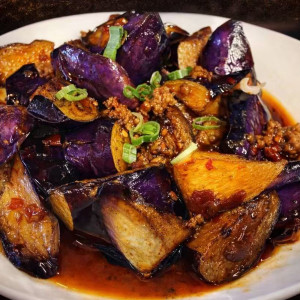 2. Braised Eggplant 鱼香茄子