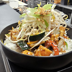 Samurai Tofu Teriyaki Bowl 