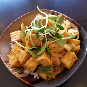 Thai Coconut Chicken Curry Bowl