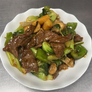 B13. Stir-Fried Beef with Mixed Vegetables