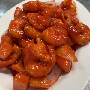 Shrimp with Pineapple & Vegetables