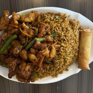 L9. Crispy Ginger Chicken (Lunch)