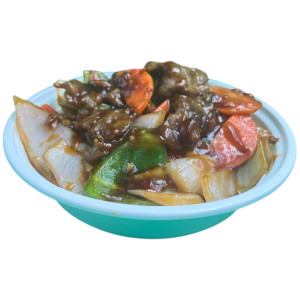 91. Beef with Black Bean Sauce