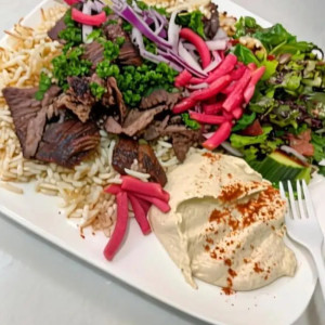 Beef Shawarma Plate