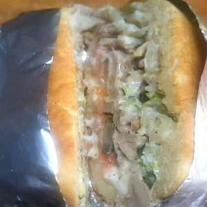 Chicken Shawarma Burger