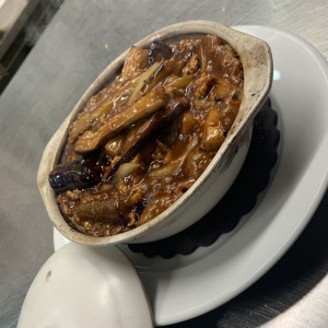 Garlic Eggplant with Minced Pork