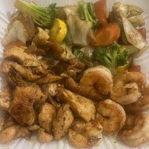 Cajun Grilled Chicken & Shrimp