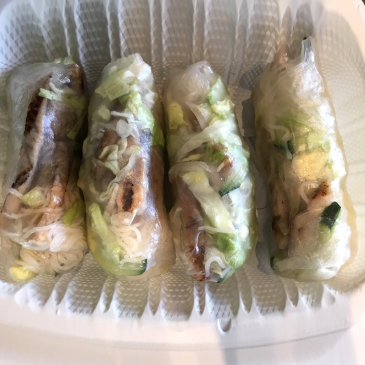 3. Beef Salad Rolls (4 pcs)