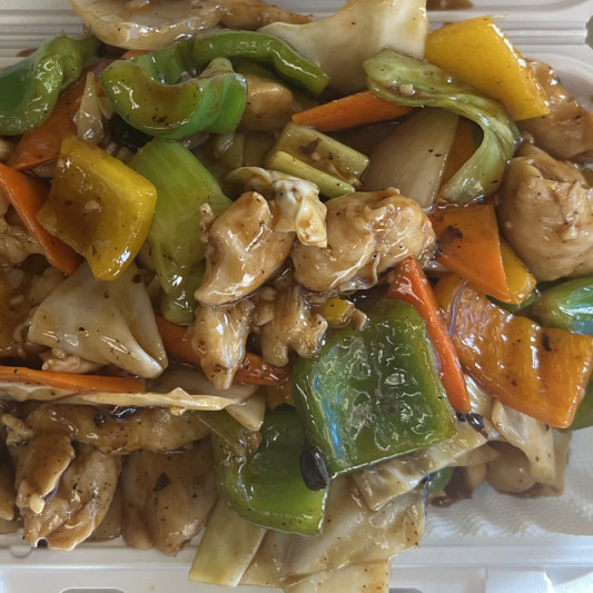 71A. Chicken with Black Bean Sauce